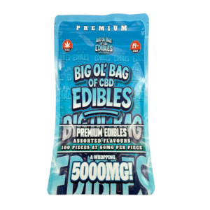 Big Ol' Bag of CBD Edibles - Bulk Bag 5000mg Total CBD / 50mg CBD Each