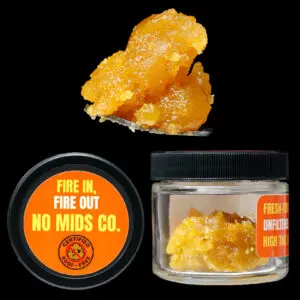 No Mids Co. Ice Wine Hybrid Fresh Frozen Live Resin
