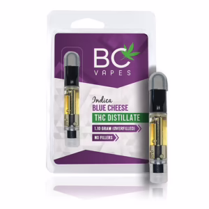 BC Vapes - 1g Distillate Cart - Blue Cheese