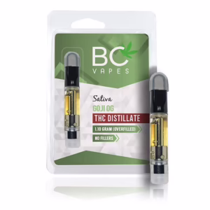 BC Vapes - 1g Distillate Cart - Goji OG
