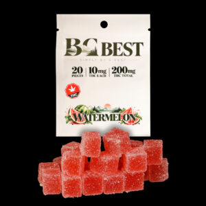 BC Best Watermelon THC Gummies 200mg (20 x 10mg)