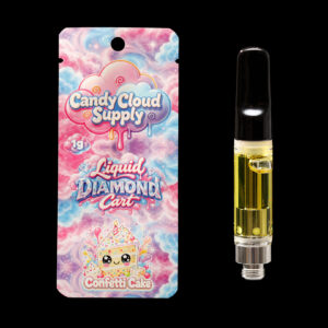 Candy Cloud Supply Confetti Cake Liquid Diamonds Vape Cartridge 1G