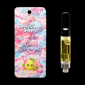 Candy Cloud Supply Guava Gelato Liquid Diamonds Vape Cartridge 1G
