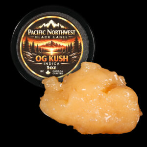 Pacific Northwest Black Label OG Kush Indica Cured Resin 1oz