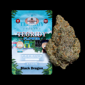 Tegridy Flower Black Dragon Indica AAA Cannabis Flower