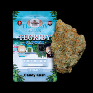 Tegridy Flower Candy Kush Hybrid AAA Cannabis Flower