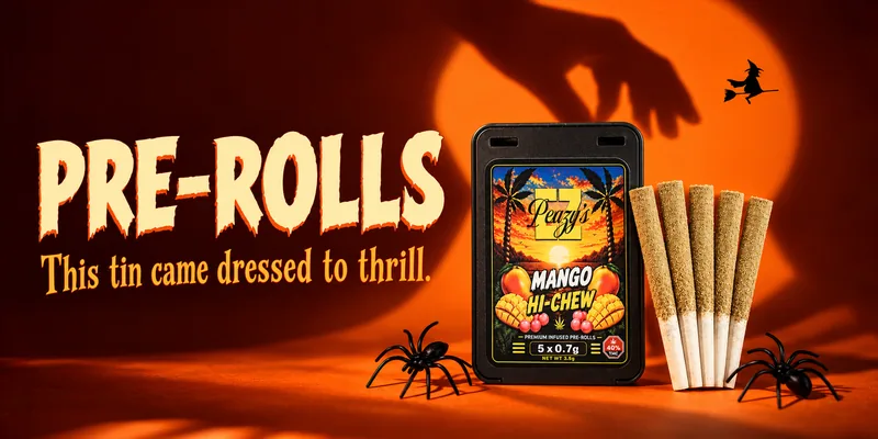 Pre-rolls. This tin came dressed to thrill.